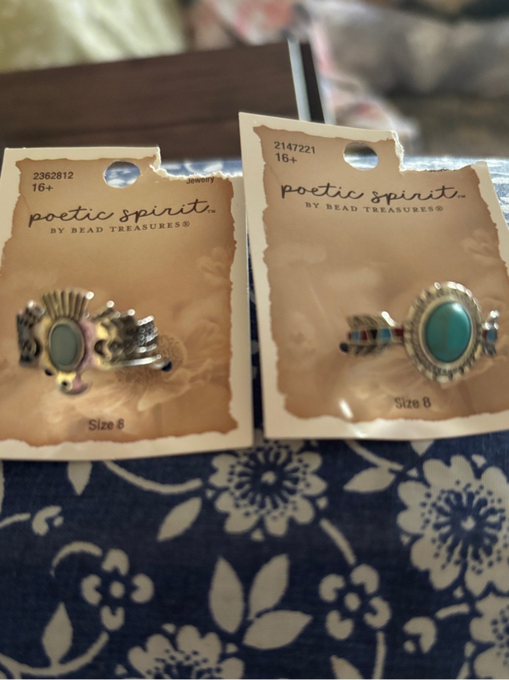 Women's Turquoise Accent Ring - Size 8